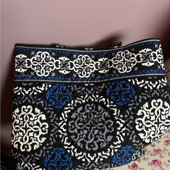 Vera Bradley Canterberry Cobalt Tote NWT - Picture 4 of 7